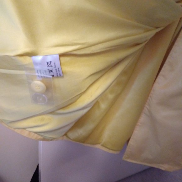 Collectif Korrina Yellow Swing Coat M. NWOT - Picture 10 of 13